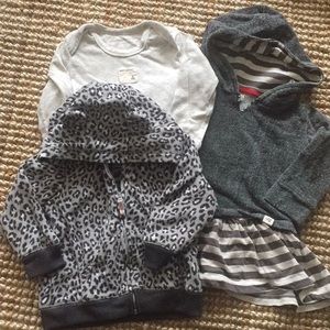 Baby girl outfit set